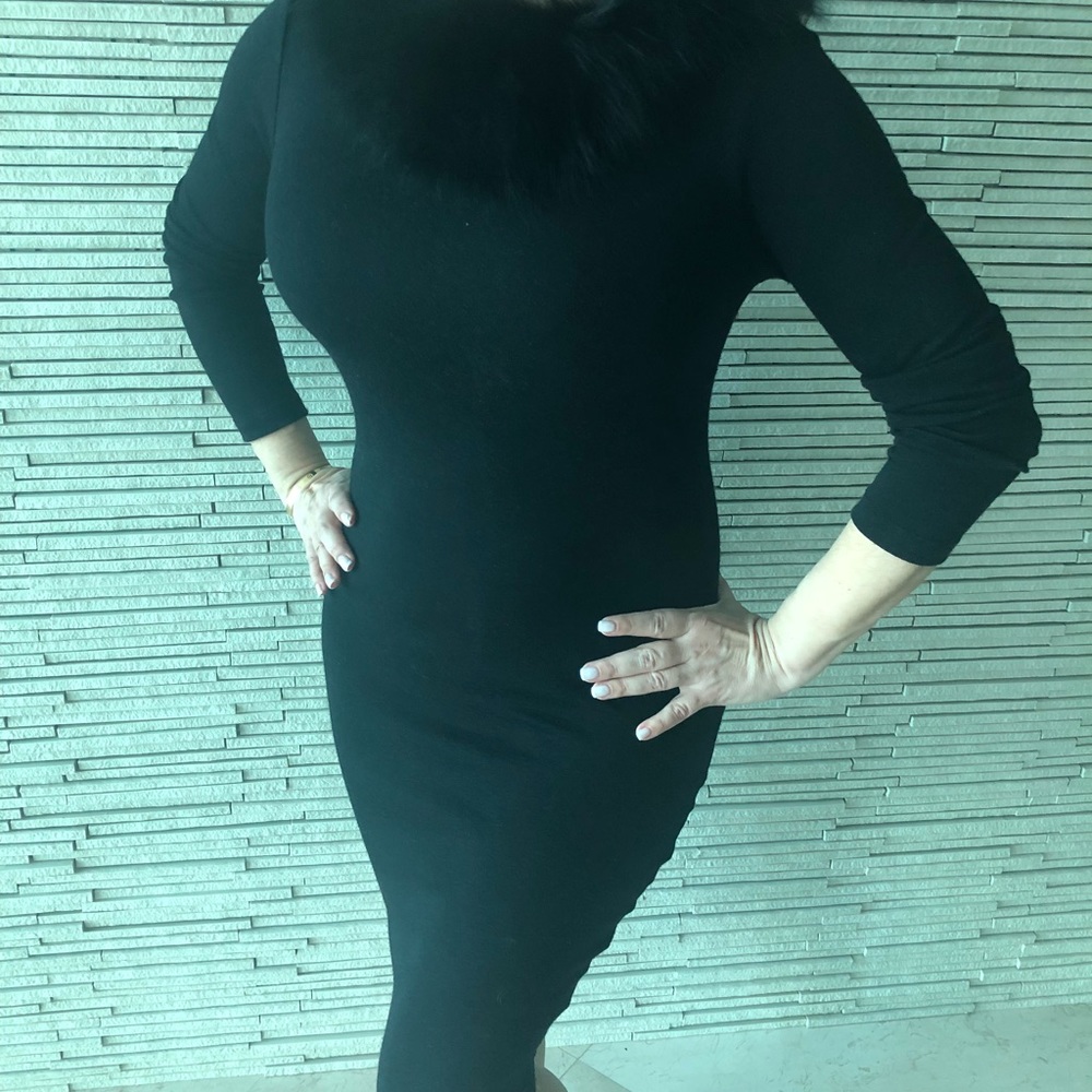 Alice Olivia Black Dress XS